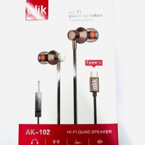 EARPHONE TYPE C ALIK AK102