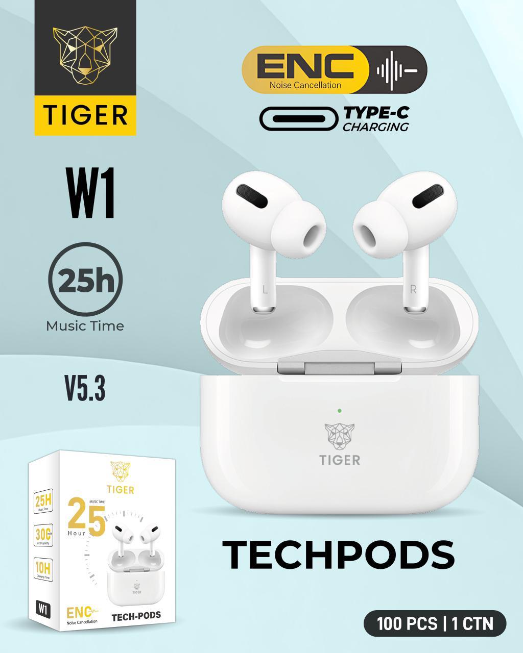 Tiger Techpods W1