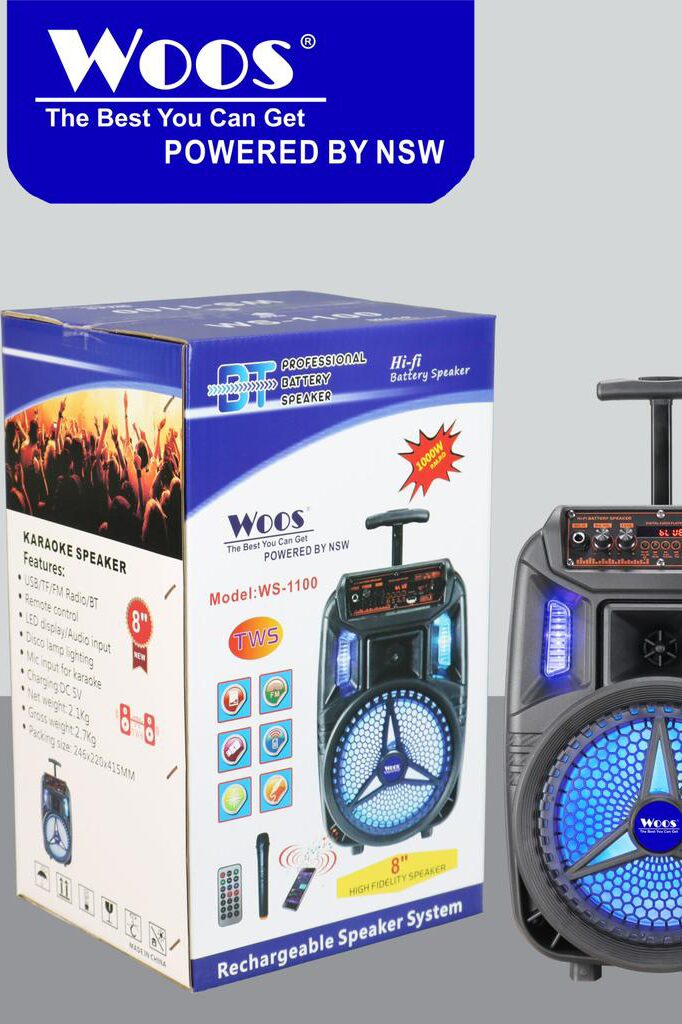 Trolley Speaker 8" WS1100